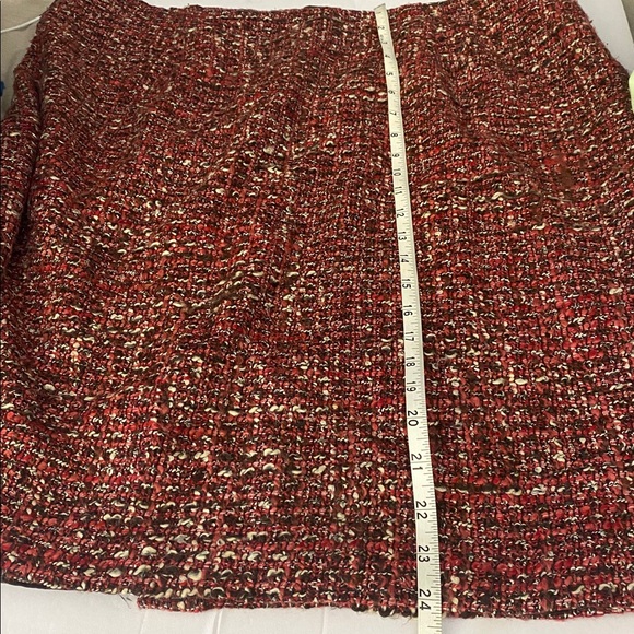 Talbots Wool Red Tweed Pencil Skirt $119 - Picture 9 of 9